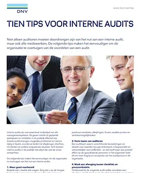 WP 10 tips interne audits
