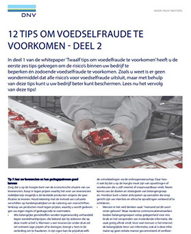 WP voedselfraude deel 2