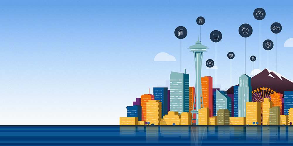 Illustration of the GFSI Conference 2020 in Seattle
