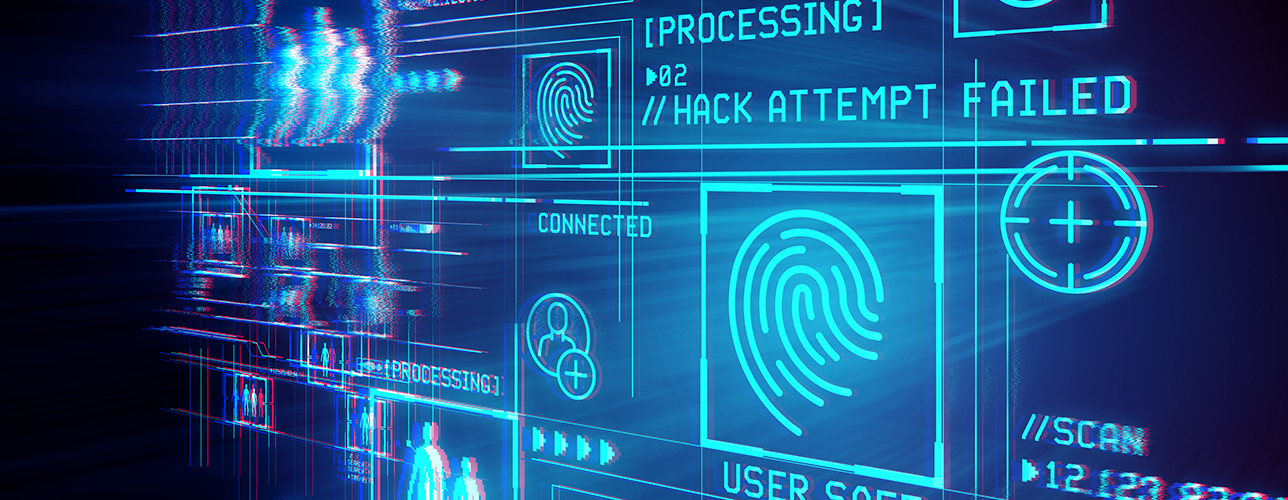 Touchscreen with digital symbols