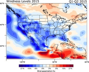 US wind levels 2015