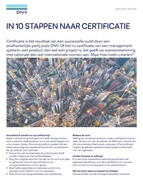 WP 10 stappen certificatie